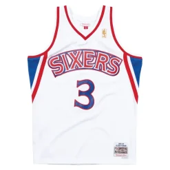 Allen Iverson NBA-trøye 76ers hvit