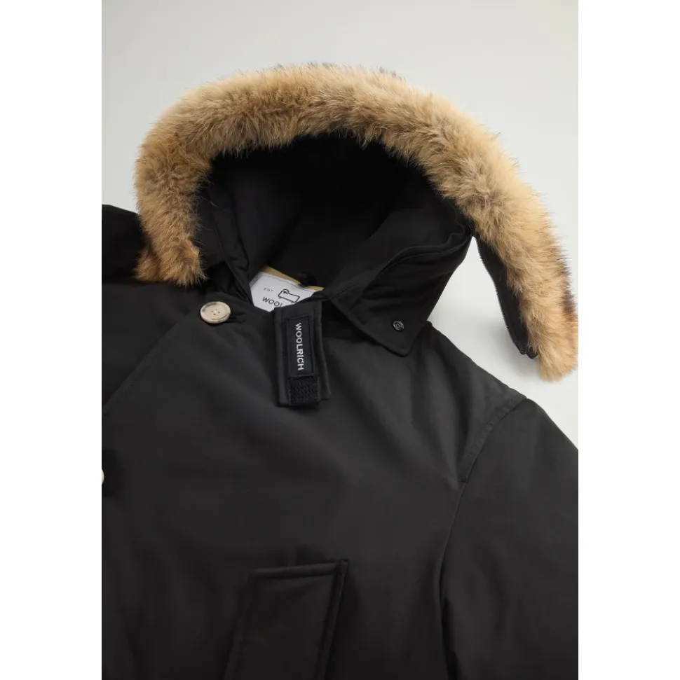 Arctic Parkas med Avtakbar Pelskant