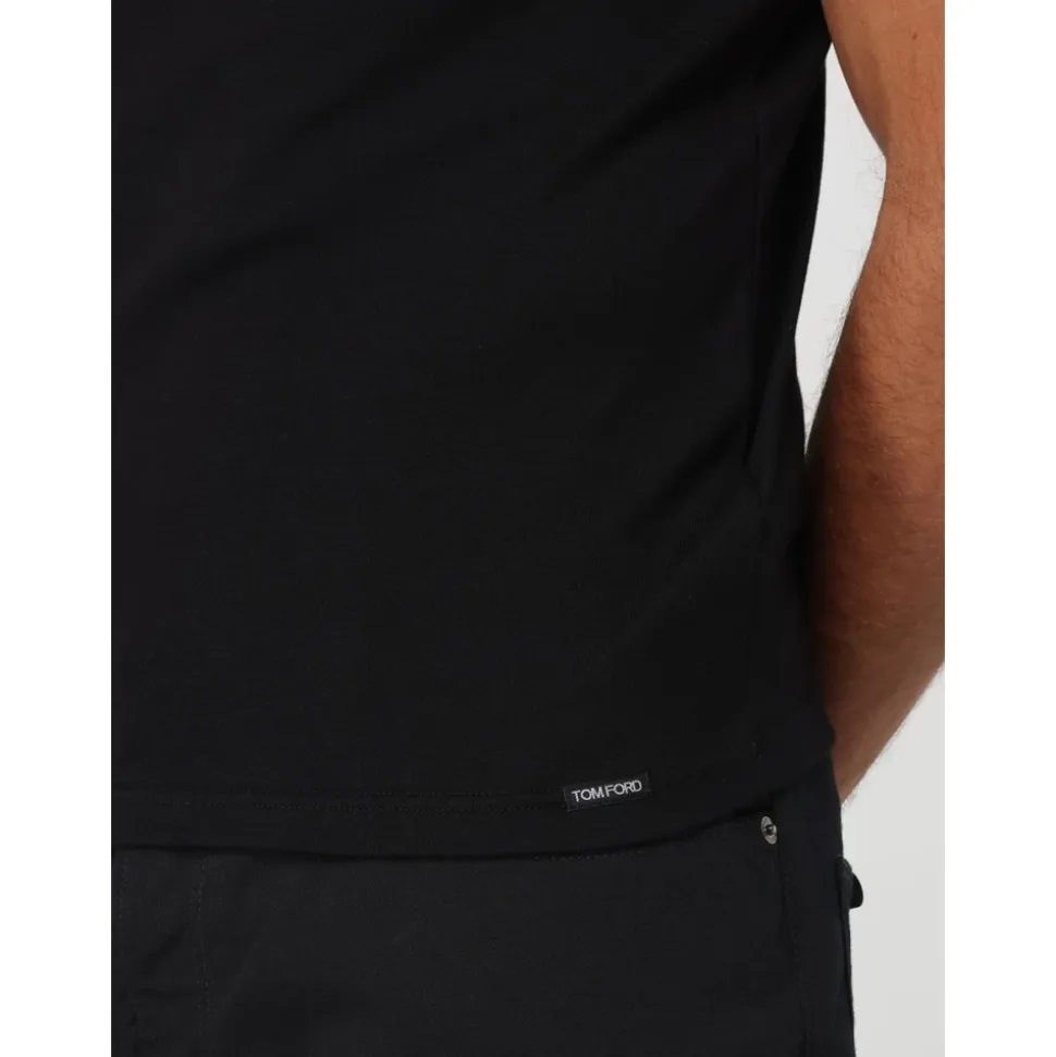 Basic Kortarmet T-skjorte