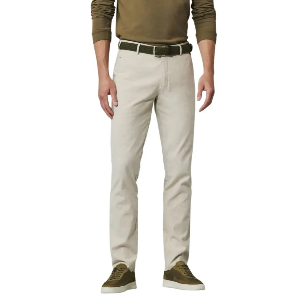 Beige Lin Chinos Modern Fit