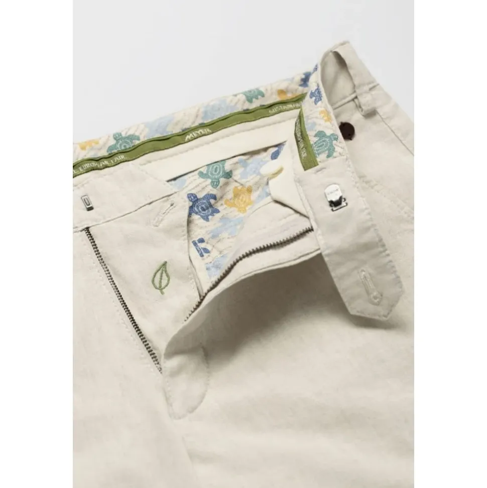 Beige Lin Chinos Modern Fit