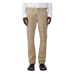 Beige Marco Slim Fit Chino Bukser