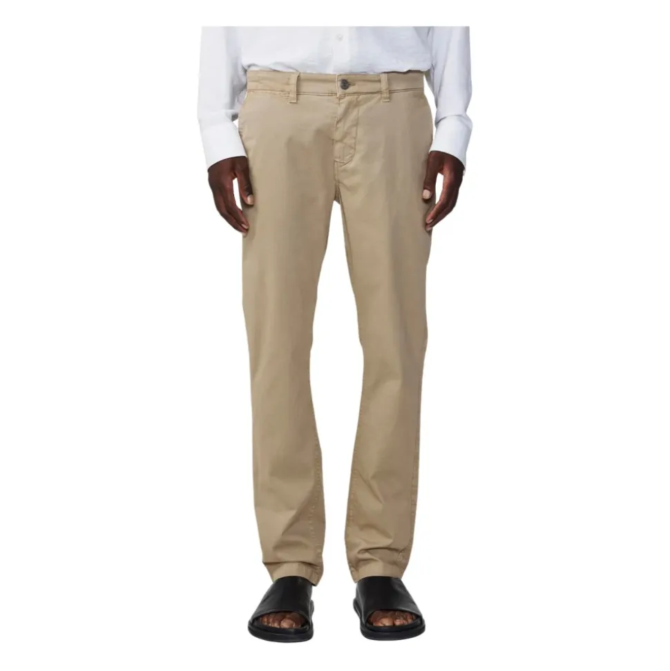 Beige Marco Slim Fit Chino Bukser