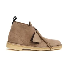 Beige Semsket Desert Boot