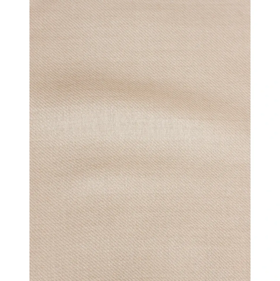 Beige Ull Kashmir Silke Skjerf