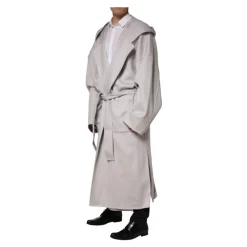 Belte Lang Trench Coat