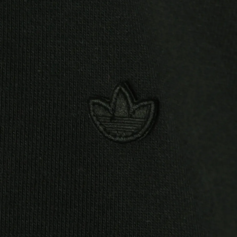 Black Trefoil Hoodie Regular Fit