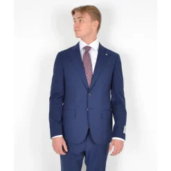 Blå Elegant Kjole for Spesielle Anledninger