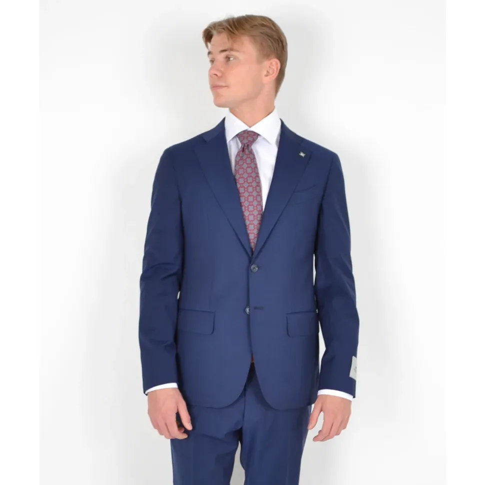 Blå Elegant Kjole for Spesielle Anledninger