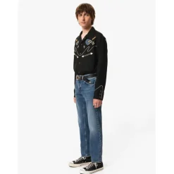 Blå Gritty Jackson Jeans