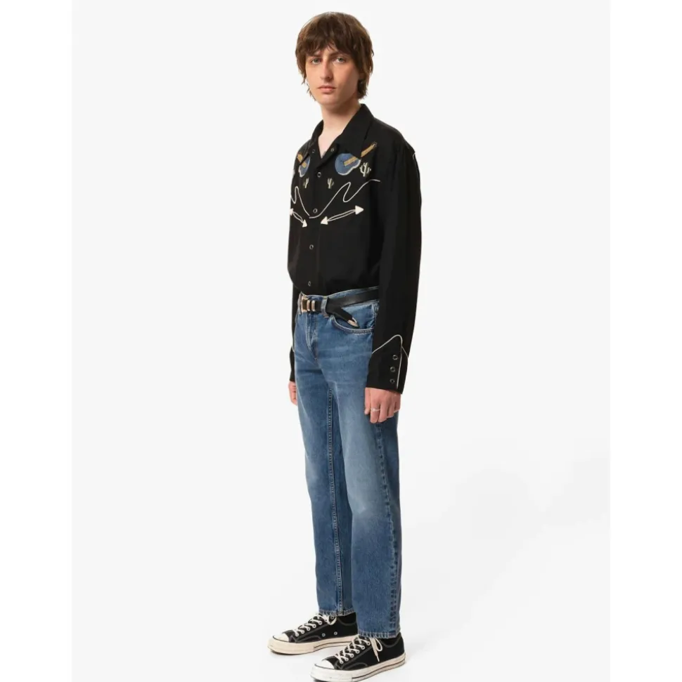 Blå Gritty Jackson Jeans