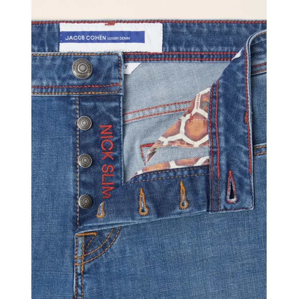 Blå Jacob Cohën Jum_Qe004 055 S3736 Jeans