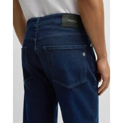 Blå Maine Straight Fit Jeans