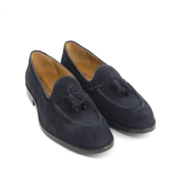 Blå Nappine Loafers