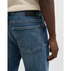 Blå Regular-Fit Jeans Super-Stretch