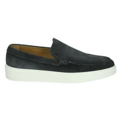 Blå Semskede Slip-On Sko