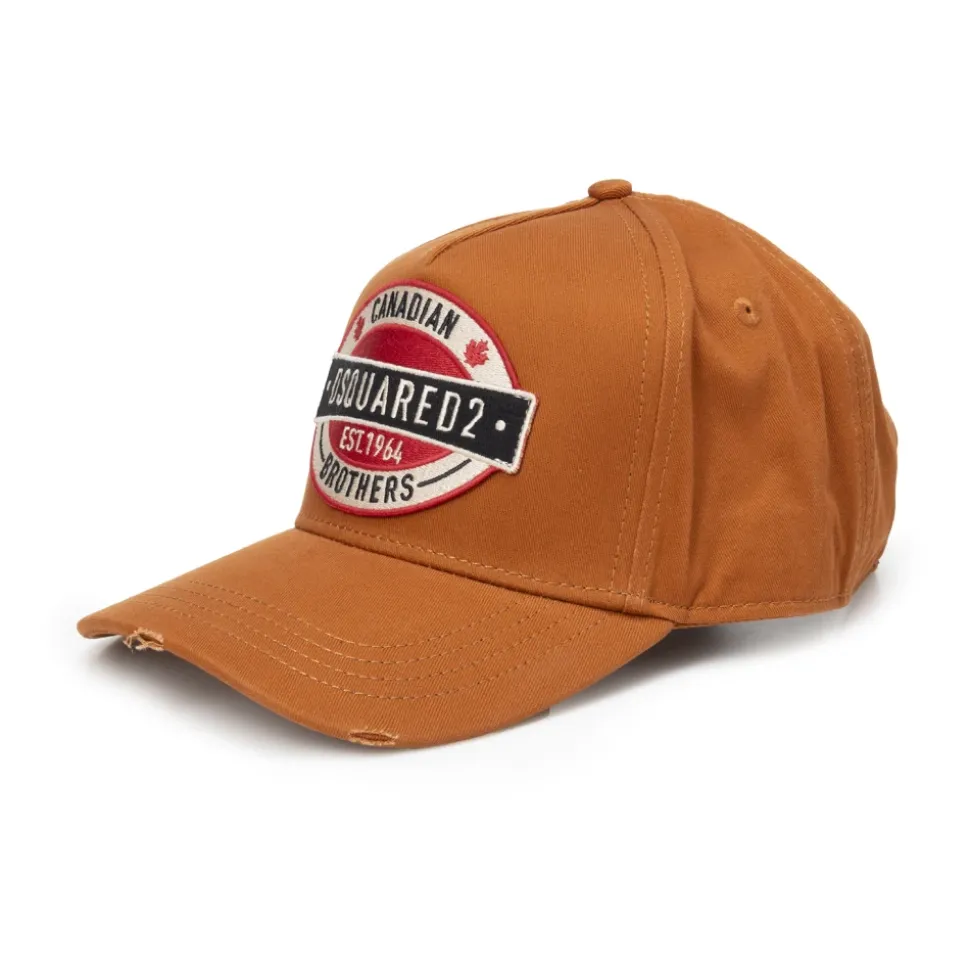 Bomull Baseball Cap med Logo Patch