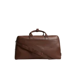 Brome Grained Leather Weekendbag