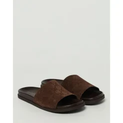 Brune Sandaler med Stropper og Spenne