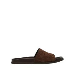 Brune Sandaler med Stropper og Spenne