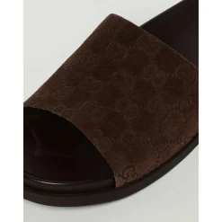 Brune Sandaler med Stropper og Spenne