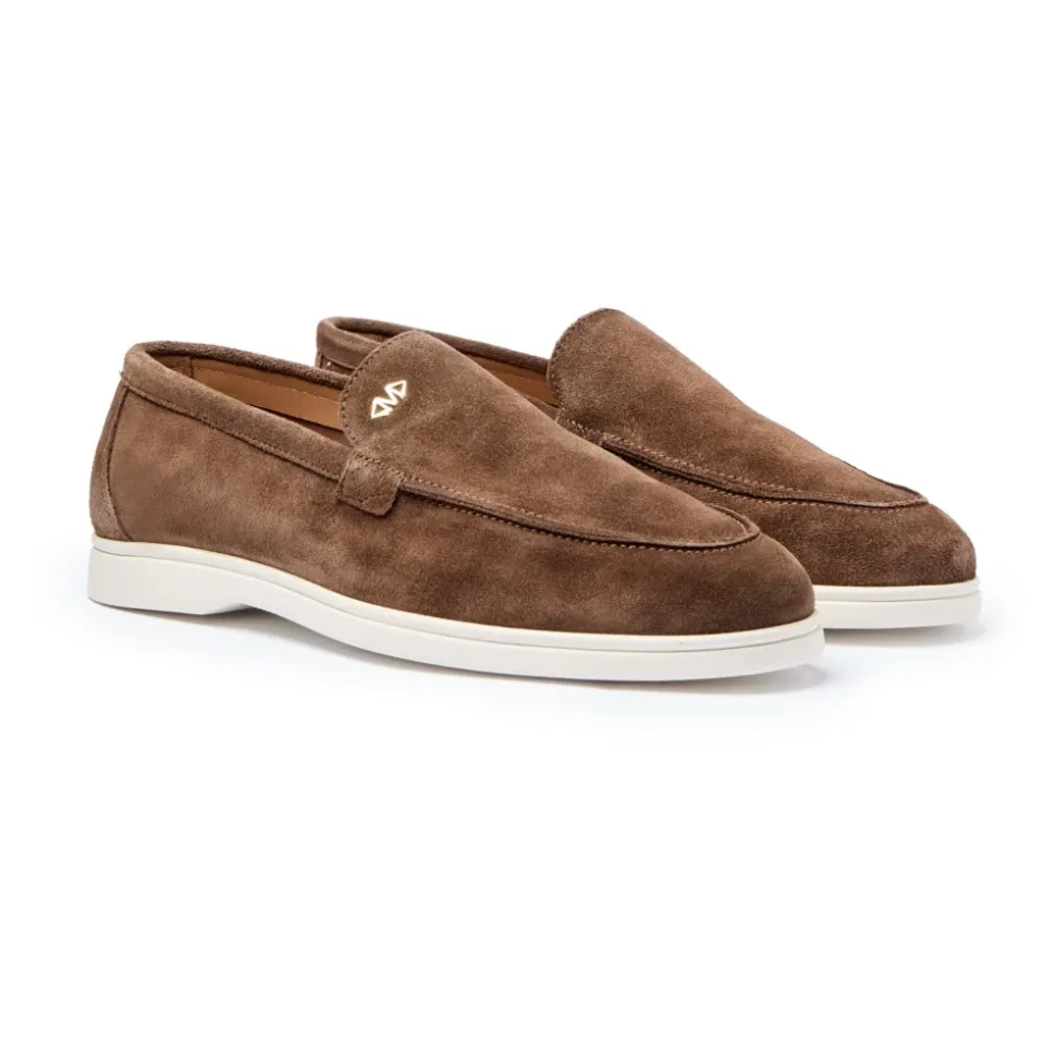 Brun Semsket Herre Loafer Sko