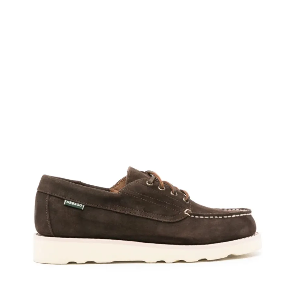 Brun Skinn Mokkasiner Sandaler