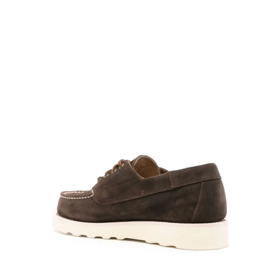 Brun Skinn Mokkasiner Sandaler