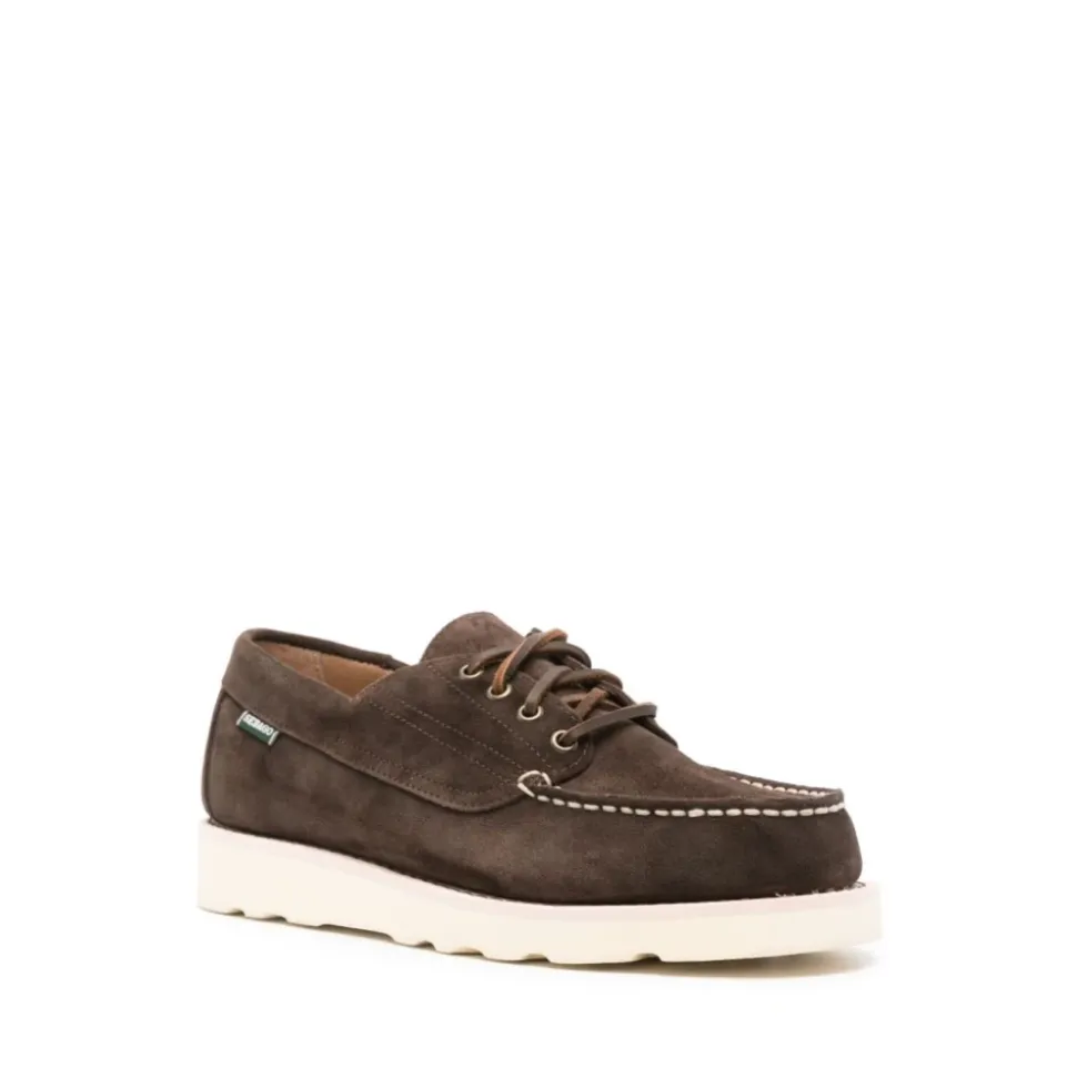 Brun Skinn Mokkasiner Sandaler