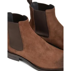 Brun skinn sneakers