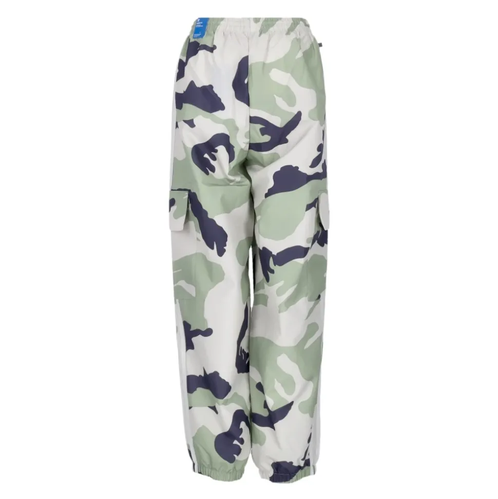 Camo Nylon Tracksuit Pants