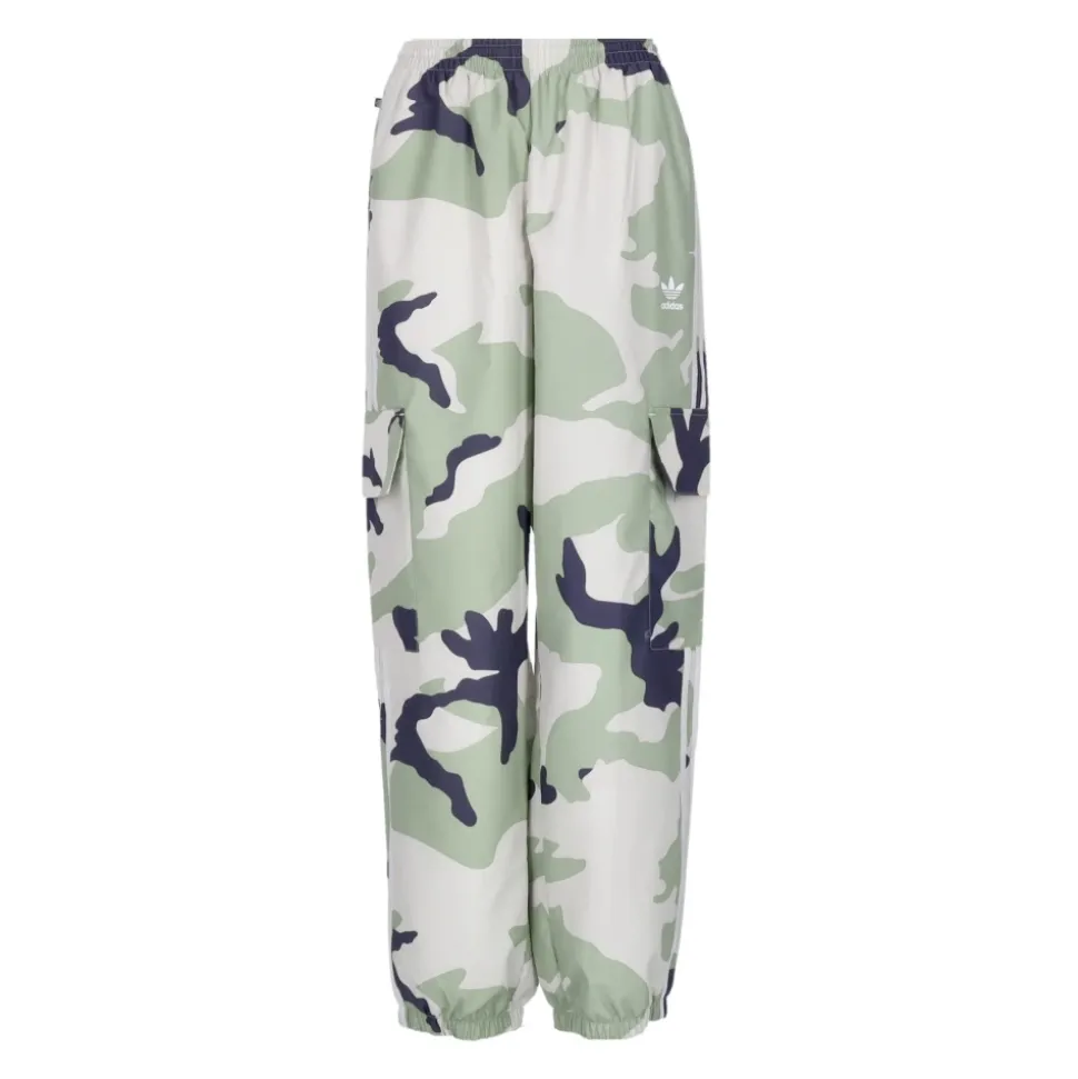 Camo Nylon Tracksuit Pants