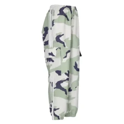 Camo Nylon Tracksuit Pants