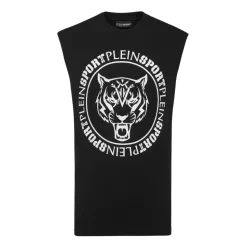 Carbon Tiger Ermeløs T-skjorte