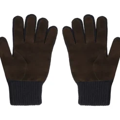 Cashmere hansker med semsket innlegg
