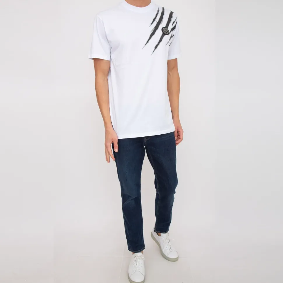 Casual Bomull T-skjorte