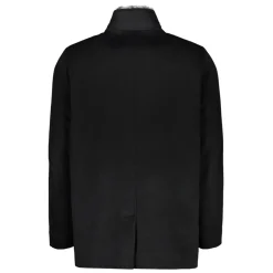 Chinchilla Fur Collar Coat