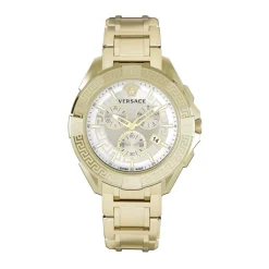 Chrono Sporty Gull Hvit Klokke