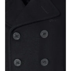 Classic Melton Wool Pea Coat