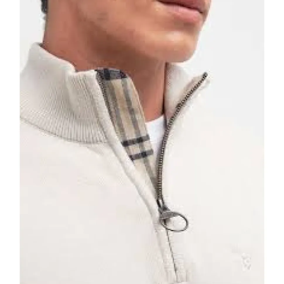 Cotton Half-Zip Jumper