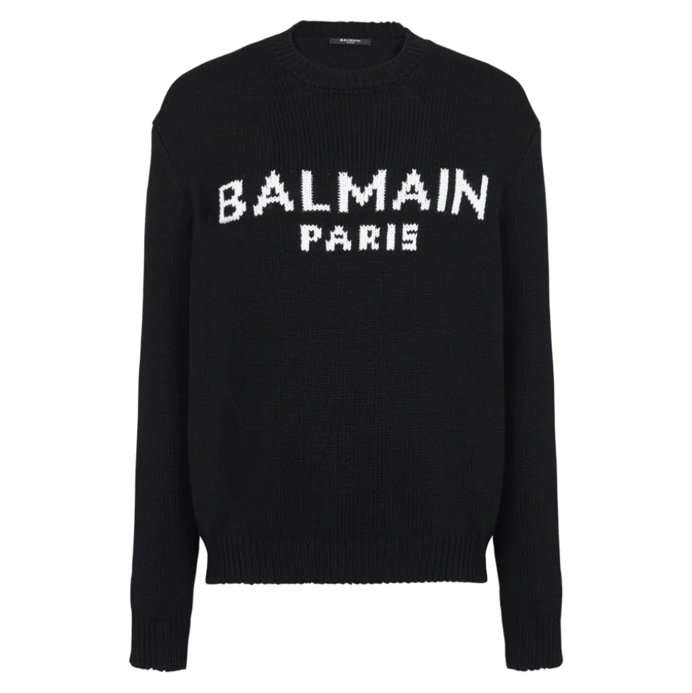 Crew-neck Sweatshirt med logo
