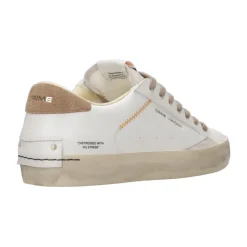 Crime London Sneakers White+Tobacco