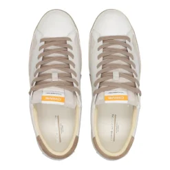Crime London Sneakers White+Tobacco