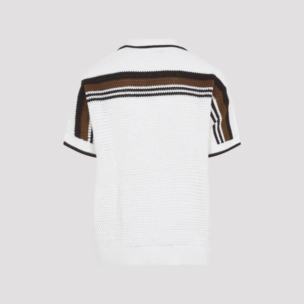 Crochet Short Sleeve Shirt
