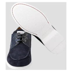 Crocodile Leather Suede Loafers