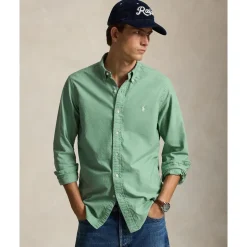 Custom Fit Garment-Dyed Oxford Shirt
