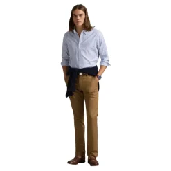 Custom Fit Stretch Oxford-skjorte