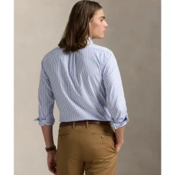 Custom Fit Stretch Oxford-skjorte