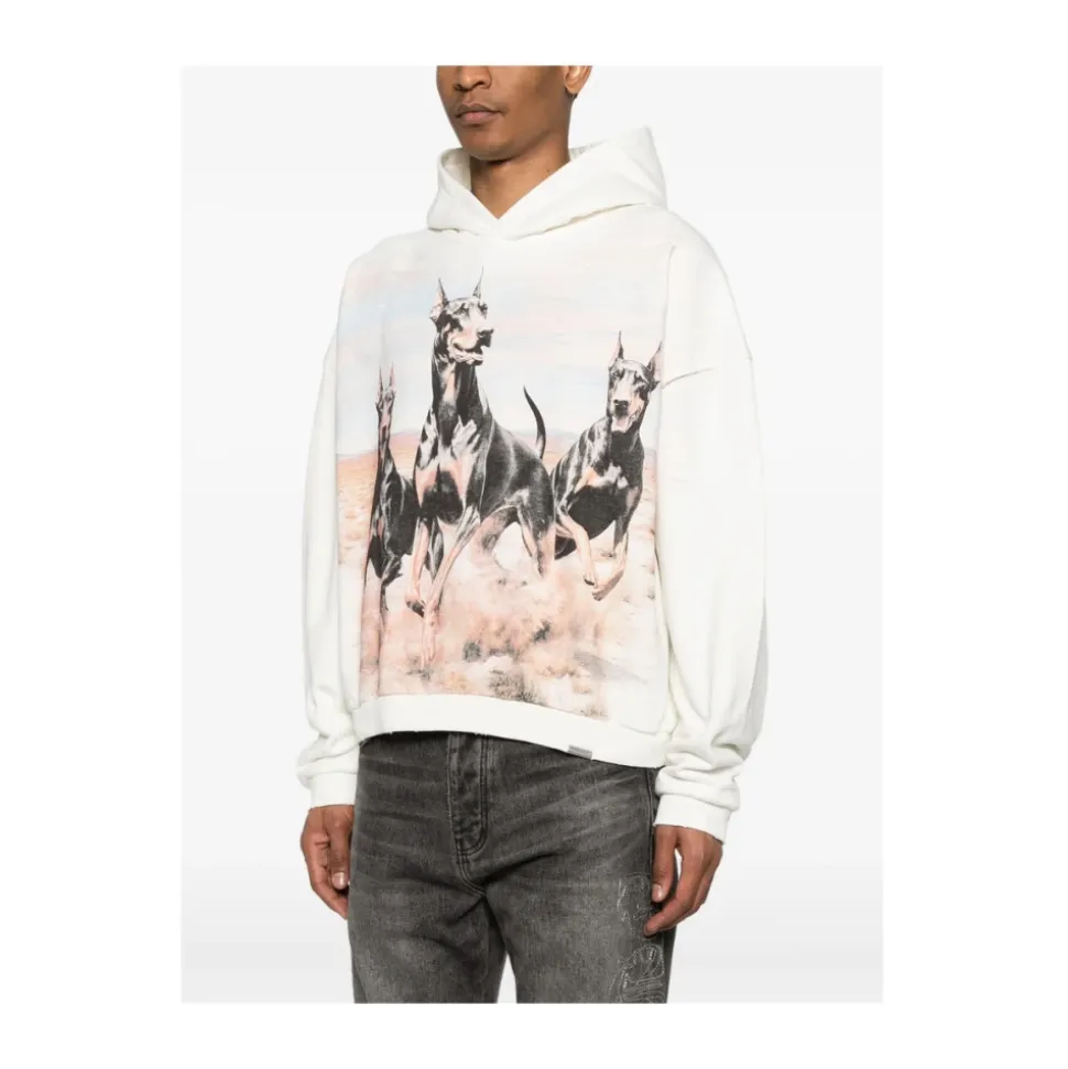 Dog Print Hoodie