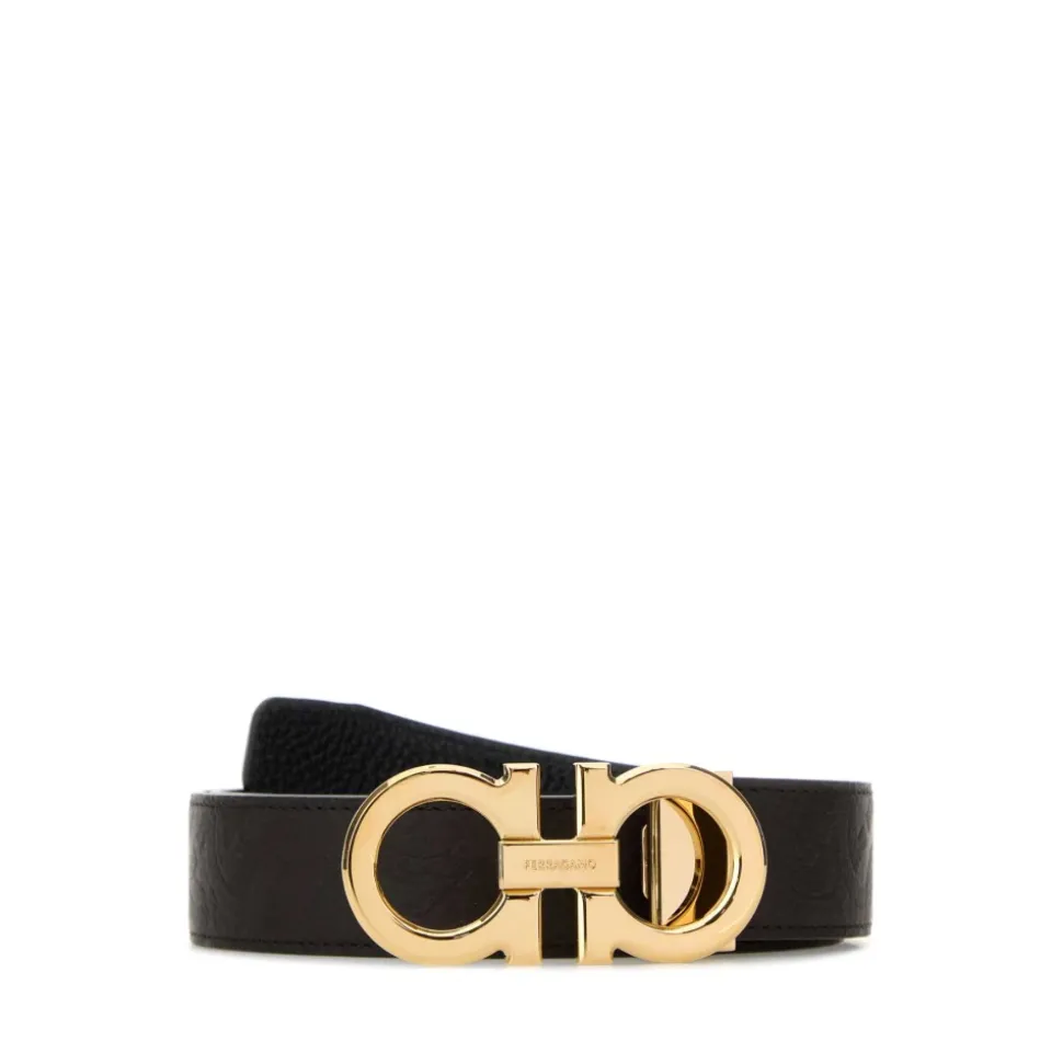 Double Gancini Belt